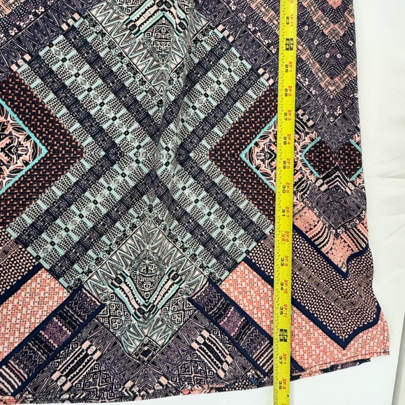 Antonia Melani Button Up Pattern Dress Women’s Size 2 - Picture 7 of 9